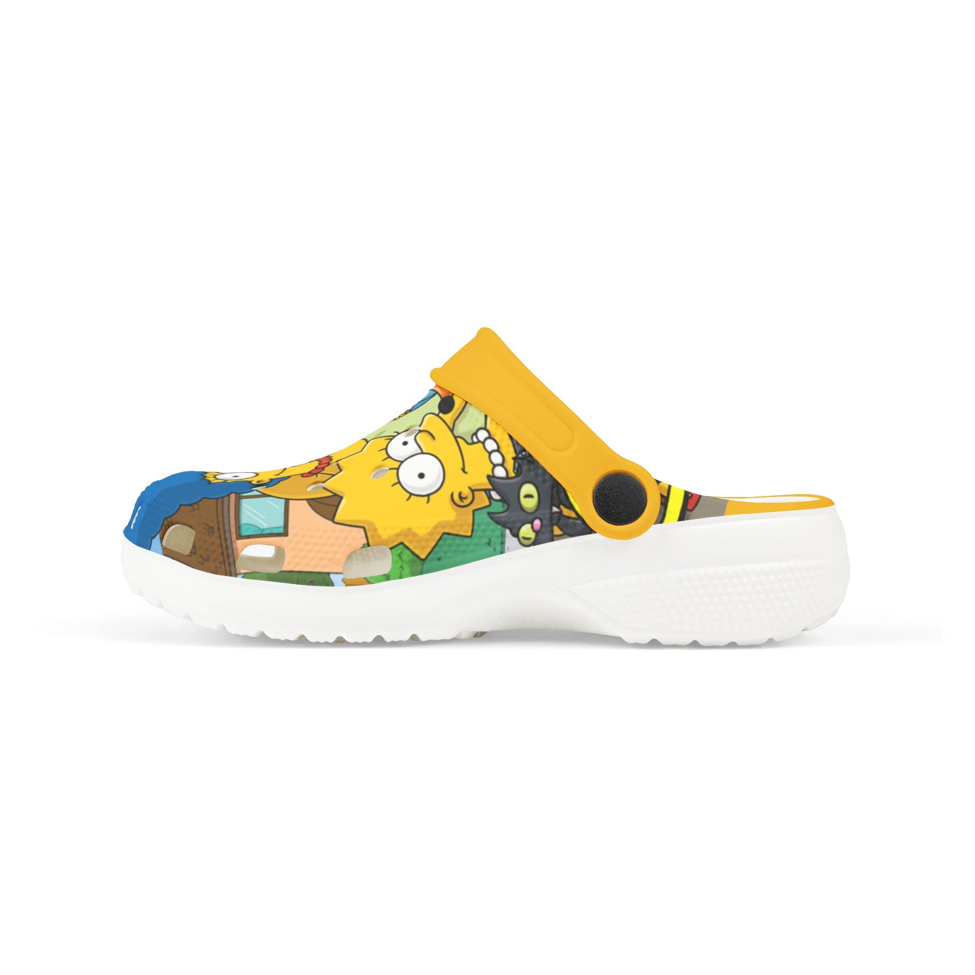 Simpsons Themed Kids Clogs -  Fun EVA Foam Shoes for Playtime