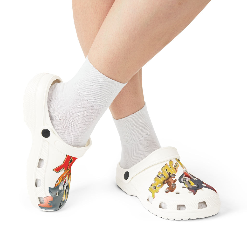 Cartoon Tom and Jerry Themed EVA Foam Rubber Shoes for Healthcare Professionals