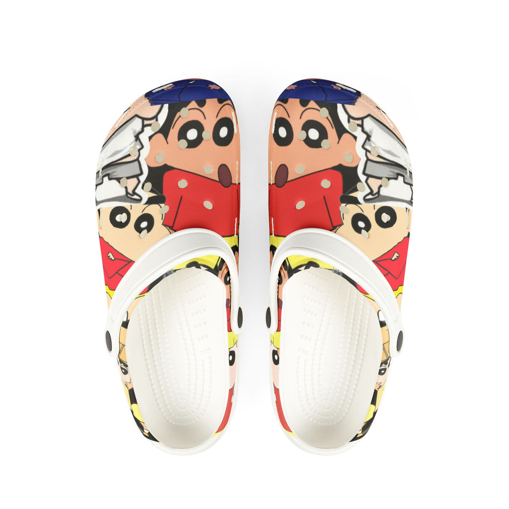 ShinChan Themed EVA Foam Rubber Shoes for Healthcare Professionals