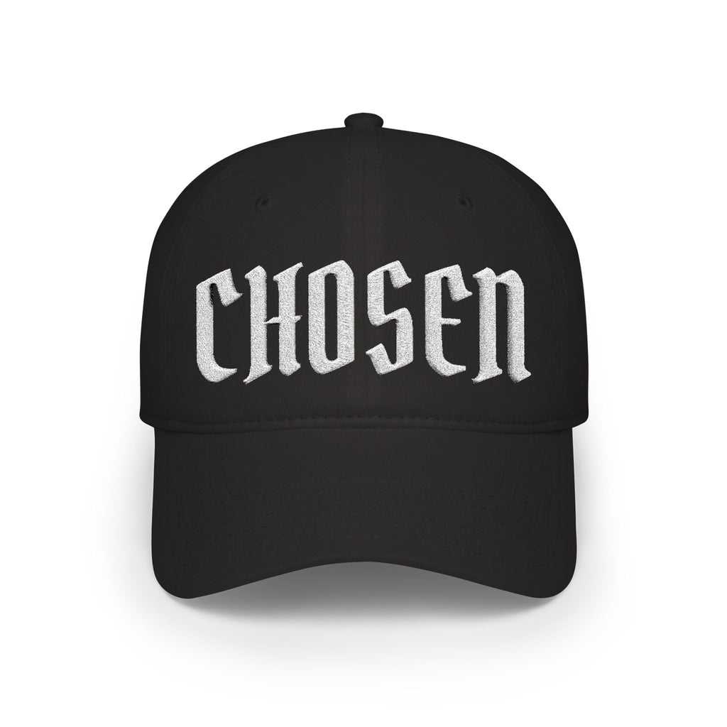 Chosen Baseball Cap — Christian 'Chosen' Low Profile Hat with John 15:16 Embroidery