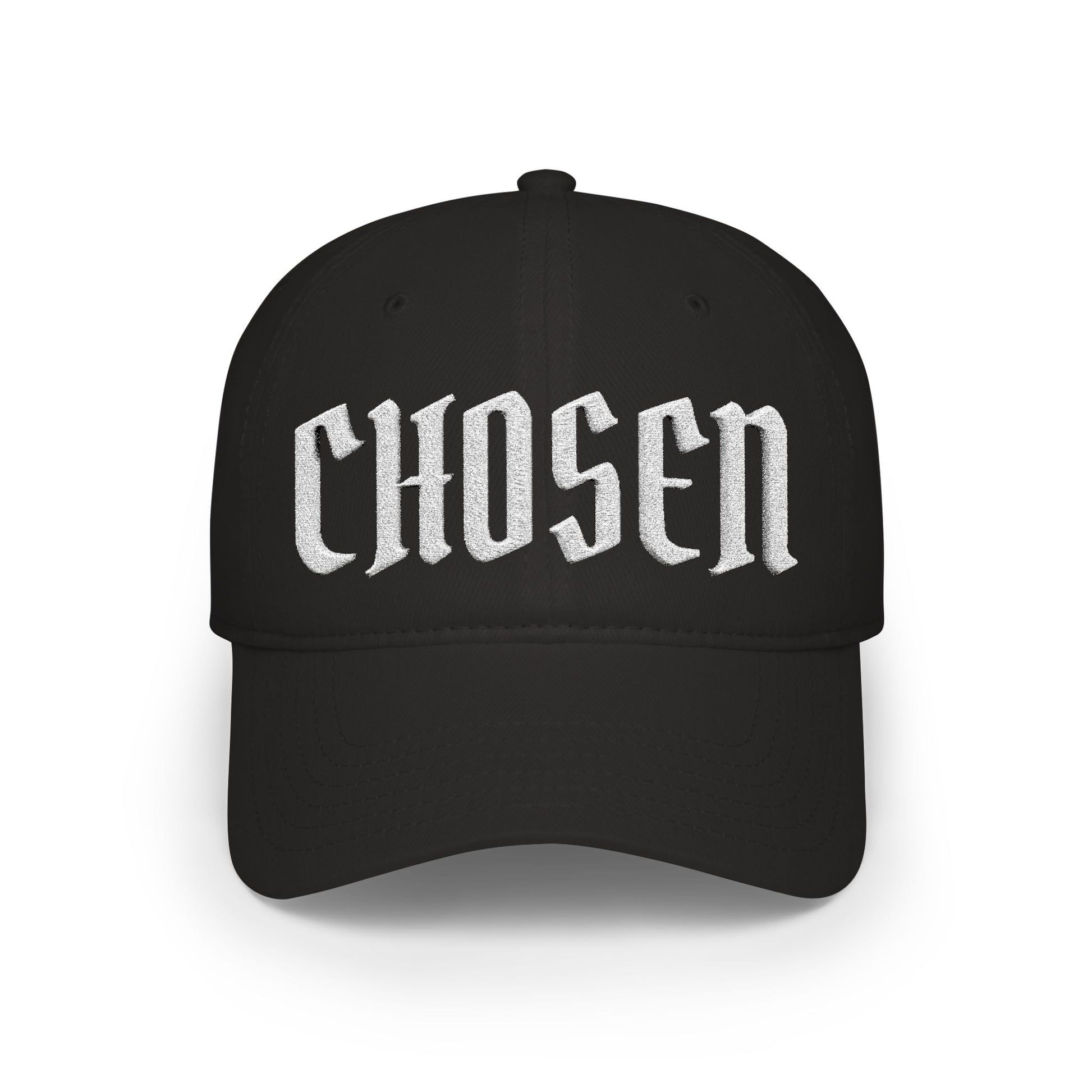 Chosen Baseball Cap — Christian 'Chosen' Low Profile Hat with John 15:16 Embroidery