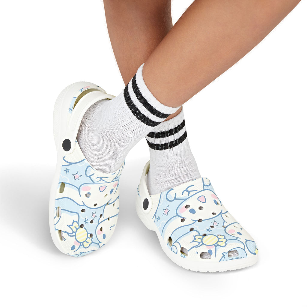 Cinnamon Roll Themed Kids Clogs -  Fun EVA Foam Shoes for Playtime