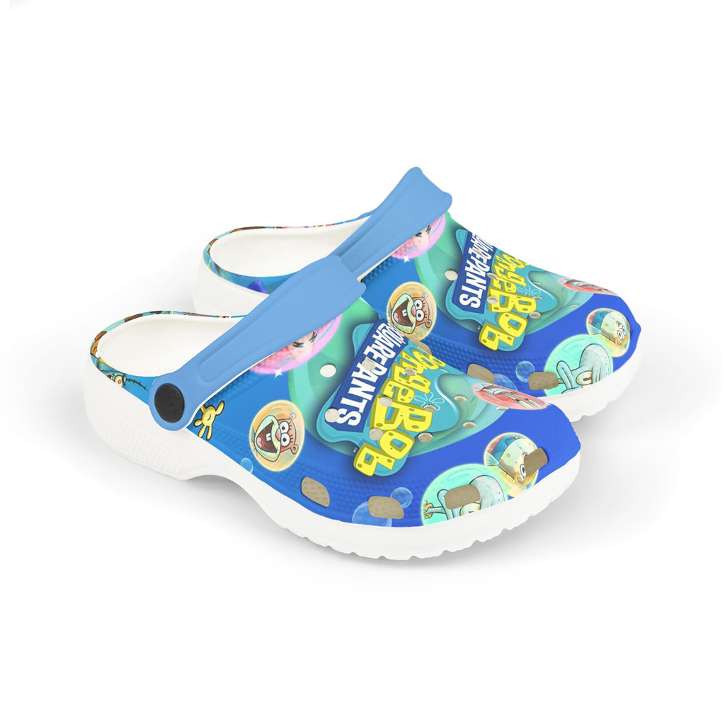 Sponge Bob Themed Kids Clogs -  Fun EVA Foam Shoes for Playtime