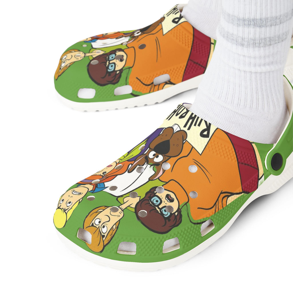 Scooby Doo Themed EVA Foam Rubber Shoes for Healthcare Professionals