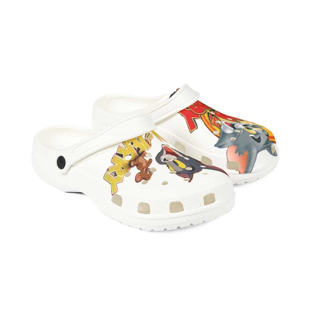 Cartoon Tom and Jerry Themed EVA Foam Rubber Shoes for Healthcare Professionals