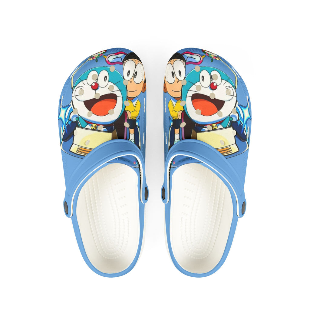Doraemon Themed EVA Foam Rubber Shoes for Healthcare Professionals