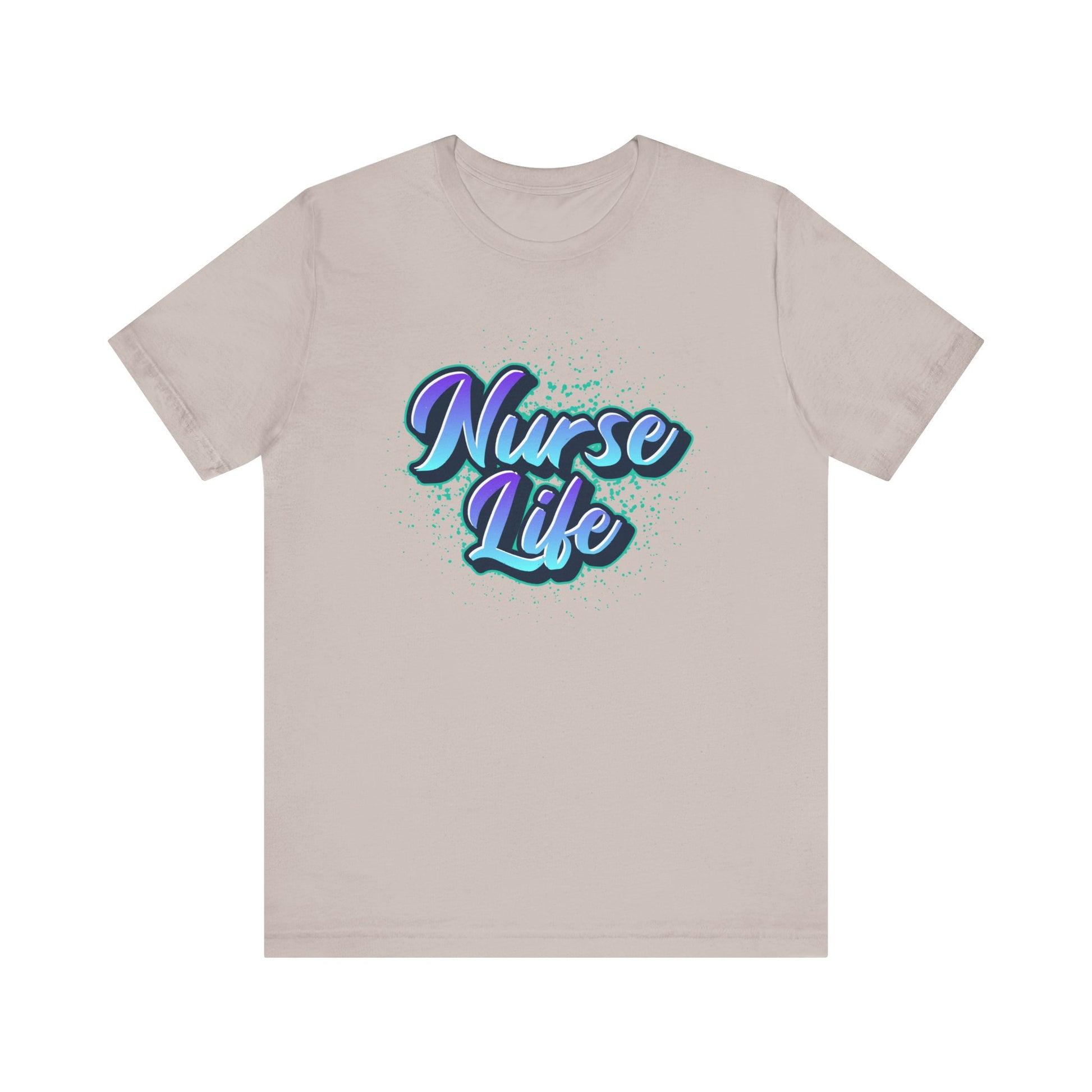 Nurse Life™ Tee Design - Comfortable Cotton T-shirt for Nurses and Healthcare Heroes