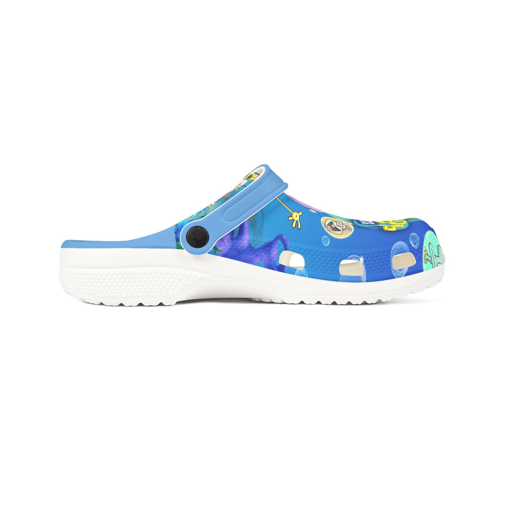 Sponge Bob Themed EVA Foam Rubber Shoes for Healthcare Professionals
