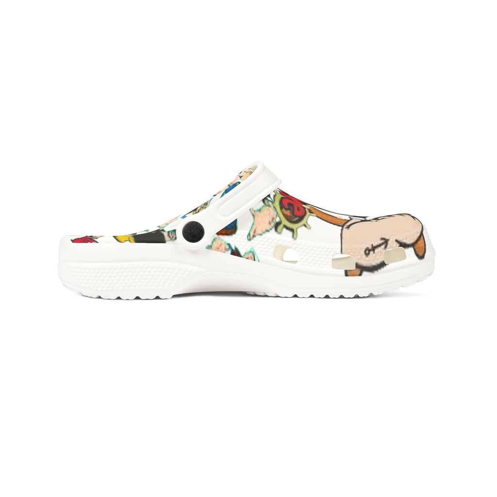 Cartoon Popeye Themed EVA Foam Rubber Shoes for Healthcare Professionals