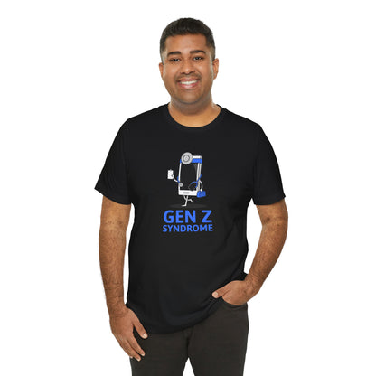 Gen Z Syndrome™ Tee - Funny Graphic T-Shirt Design for Gen Z