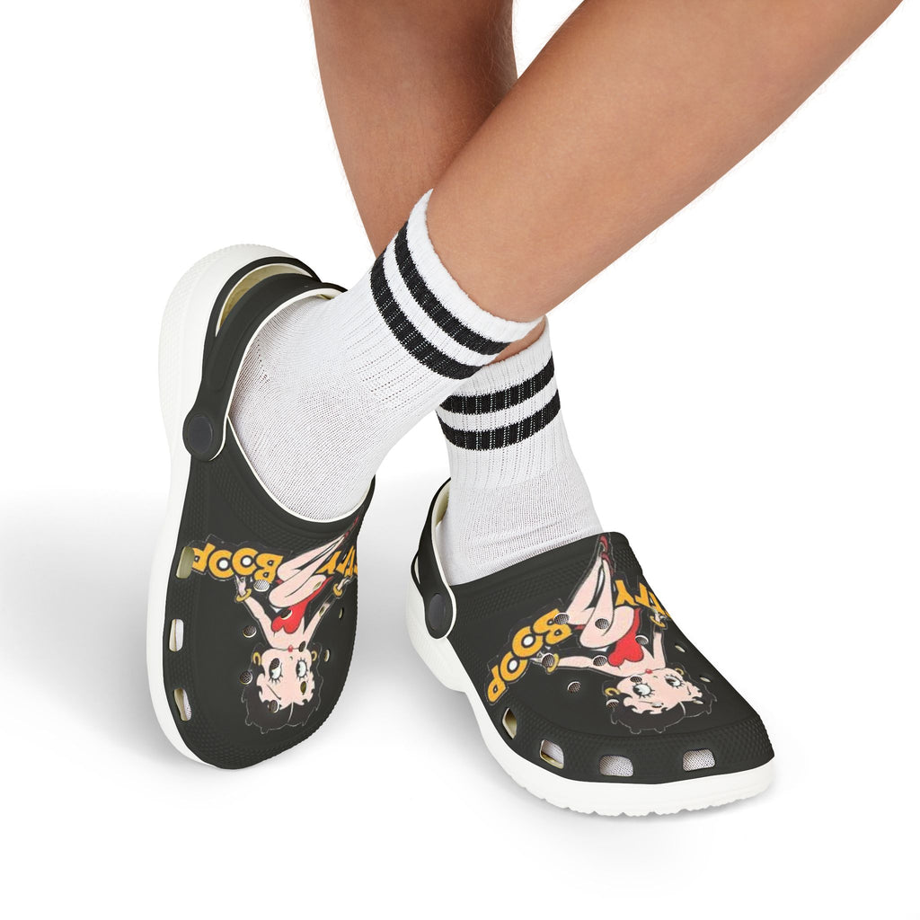 Betty Boop Themed Kids Clogs -  Fun EVA Foam Shoes for Playtime