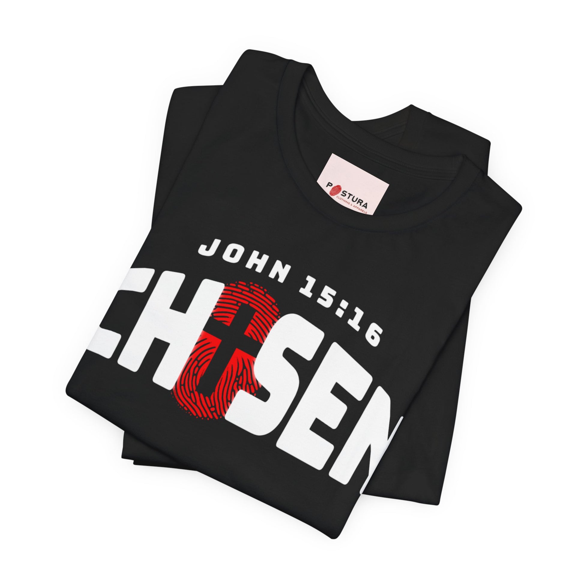 Chosen John 15:16 Christian Tee – Faith-Based Inspirational T-Shirt