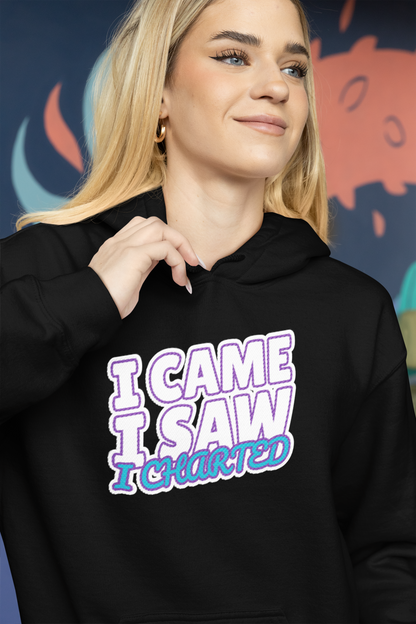 Funny Medical Professional Hoodie - I Came I Saw I Charted™